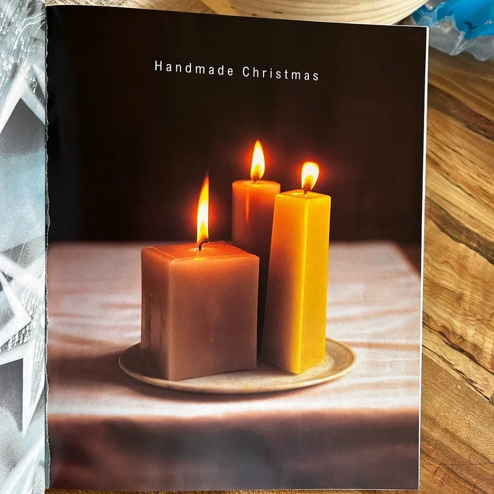 Martha Stewart Vintage Hardcover Book Handmade Christmas Craft Book Holiday